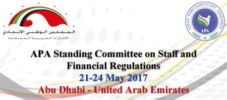 APA Standing Committee Meeting on Staff and Financial Regulations 2017